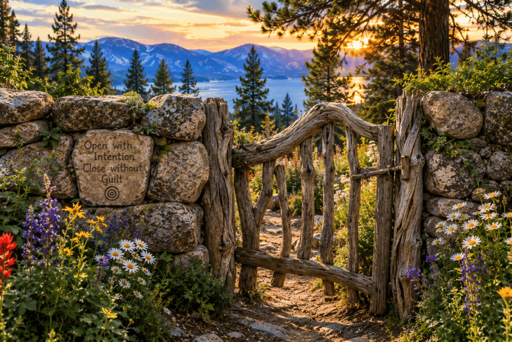 Tahoe Baoundary Gate